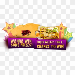 Everytime You Login, You Will Be Enter For A Chance - Fast Food Clipart