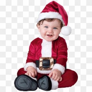 Christmas - Baby Father Christmas Outfit Clipart