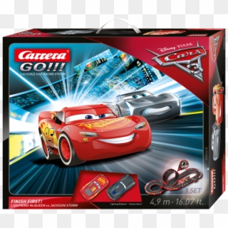 Carrera Go Disney-pixar Cars - Carrera Cars 3 Finish First Clipart