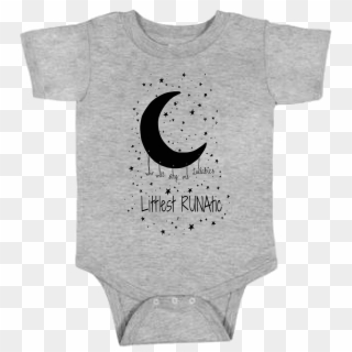 Infant Onesie - Moon Clipart