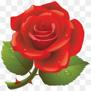 Rose Clipart Transparent Background - Red Rose Day Images Download - Png Download
