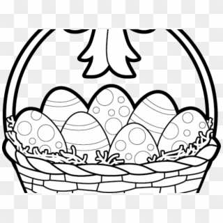 Drawn Free On Dumielauxepices Net Easter - Easter Eggs Clipart Black And White - Png Download