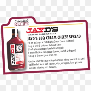 Jayd's Bbq Cream Cheese Spread - Bottle Clipart