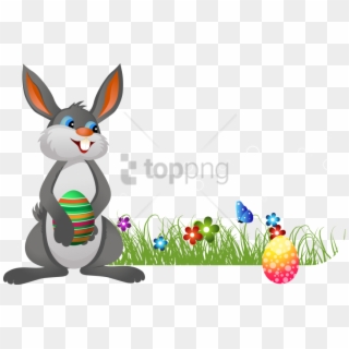 Free Png Transparent Easter Bunny Png Image With Transparent - Easter Bunny Transparent Background Clipart