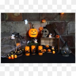 Display Halloween - Jack-o'-lantern Clipart