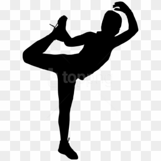 Free Png Fitness Silhouette Png - Dancer Clipart