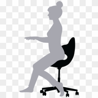 You And The Chair - Sitting Clipart
