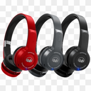 Monster Clarity Hd On Ear Bluetooth Headphones - Headphones Clipart