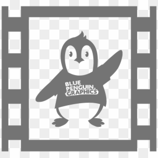 Bigfoot Dabbing Cartoon Clipart Illustration Blue Penguin - Cartoon - Png Download