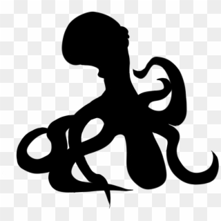 Screwball Octopus - Illustration Clipart