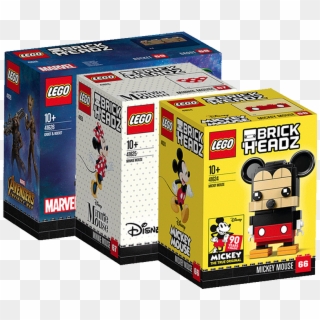 Lego Lego Fangtouzi Brickheadz Big Head Cartoon Doll - Brickheadz Mickey Clipart