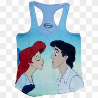 A Tanktop Of The Kiss The Girl Scene From The Little - Bullyland 13415 Clipart