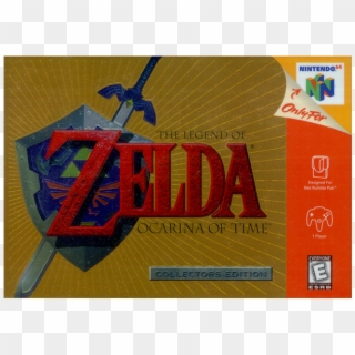 Zelda Ocarina Of Time Collector's Edition - Zelda Ocarina Of Time Clipart