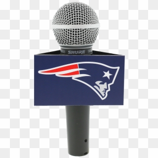 New England Patriots Custom Mic Flag Triangle - New England Patriots Clipart