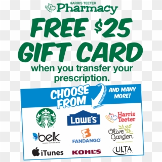Harris Teeter Pharmacy Transfer - Lowes Coupon Clipart
