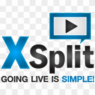 Xsplit Logo - Xsplit Broadcaster Png Clipart