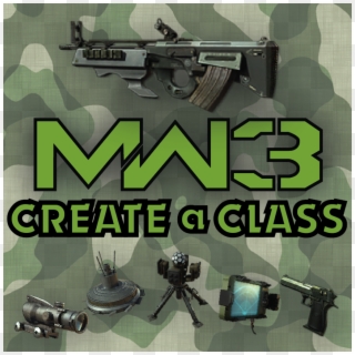 Random Class Generator For Mw3 - Airsoft Gun Clipart