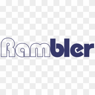 Rambler Logo Png Transparent - Electric Blue Clipart