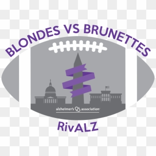 Blondes Vs Brunettes - Graphic Design Clipart