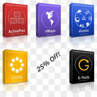 25 Percent Off Powerpoint Add-ins - World Map Clipart