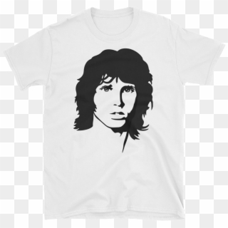 Jim Morrison Short Sleeve Unisex T Shirt - Jim Morrison Clipart