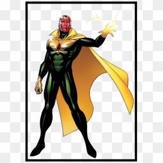 Vision Marvel Comics Costume Clipart