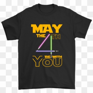 Star Wars Day, May 4, Celebrates George Lucas' Star - Active Shirt Clipart