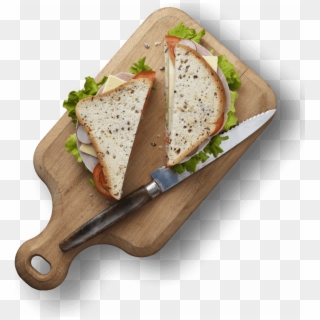 Glutafin Gluten Free - Sandwich From Top Png Clipart