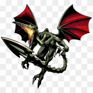 I Don't Think Ridley Needs Any Introduction, But - Ridley Metroid Zero Mission Clipart