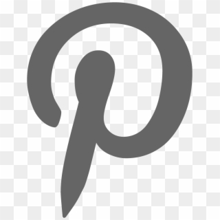 Share - Black Pinterest Icon Png Clipart