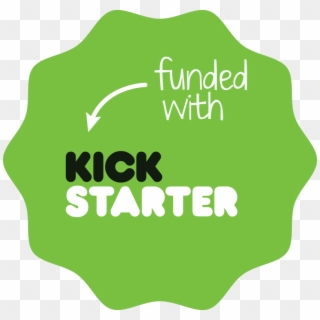 Kickstarter Funded Badge Clipart