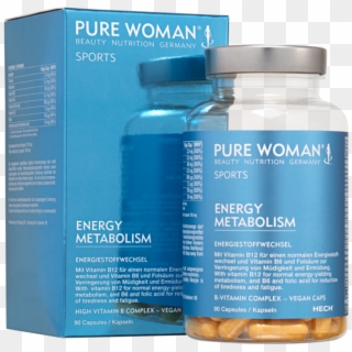 Pure Woman® Sports Energy Metabolism - Medicine Clipart