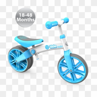 Y Velo Junior Blue - Velo Junior Balance Bike Blue Clipart