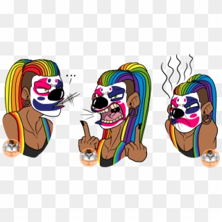 Rainbow The Clown - Cartoon Clipart