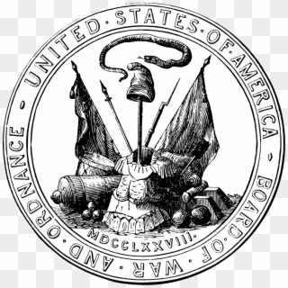 Seal Of The United States Board Of War And Ordnance - Department Of War Clipart