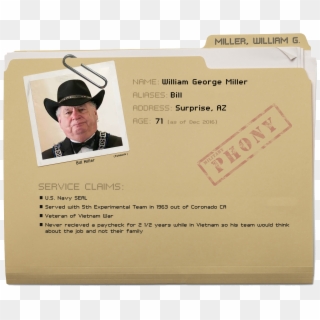 Miller-dossier - Military Dossier Clipart