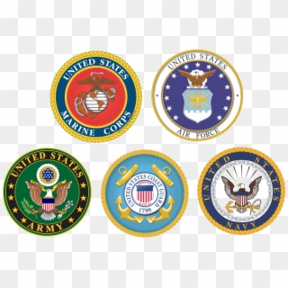 Shooting Up The Military - Branches Of Military Logos Clipart