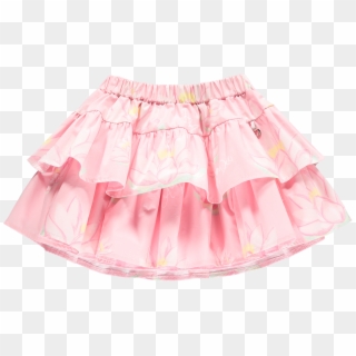 Pink Waterlily Skirt - Skirt Clipart