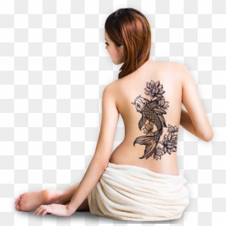 Laser Tattoo Removal - Girl Clipart