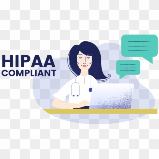Make Your Chat Hipaa Compliant - Girl Clipart