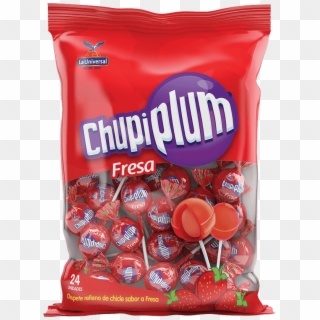 Transparent Lollipop Gum Middle - Chupiplum Clipart