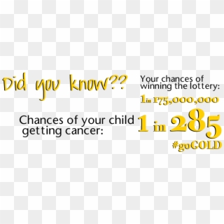 Childhood Cancer Is The - Childhood Cancer Awareness Month Clipart