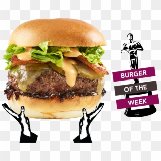 Burger Of The Week - Chosen Bun Burger Clipart