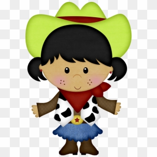 Vaqueros Animados Niños Clipart