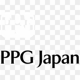 Ppg Japan Logo Black And White - Ppg Industries Clipart