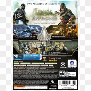 Assassins Revelations Signature Back - Assassin's Creed Revelation Xbox 360 Clipart