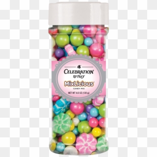 Mixlicious™ Spring Mix Shaker Jar - Jelly Bean Clipart