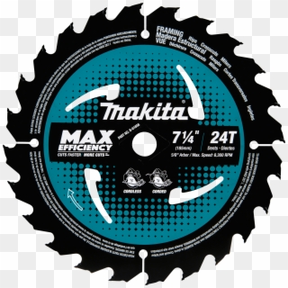 Power Tools - Makita Max Efficiency Blade Clipart