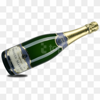 Free Png Sparkling Wine From A Bottle Png Images Transparent - Champagne Bottle Transparent Png Clipart
