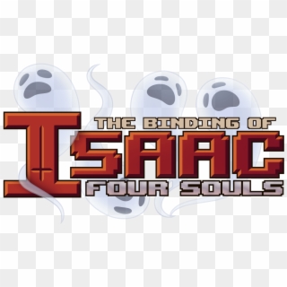 The Binding Of Issac Card Game Coming Soon - Binding Of Isaac Four Souls Logo Clipart